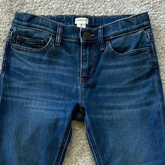 Girls J Crew Flare Crop Jeans - Picture 2 of 7